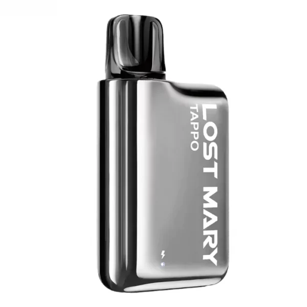 Lost Mary Tappo Kit - Silver Stainless Steel & Strawberry Ice